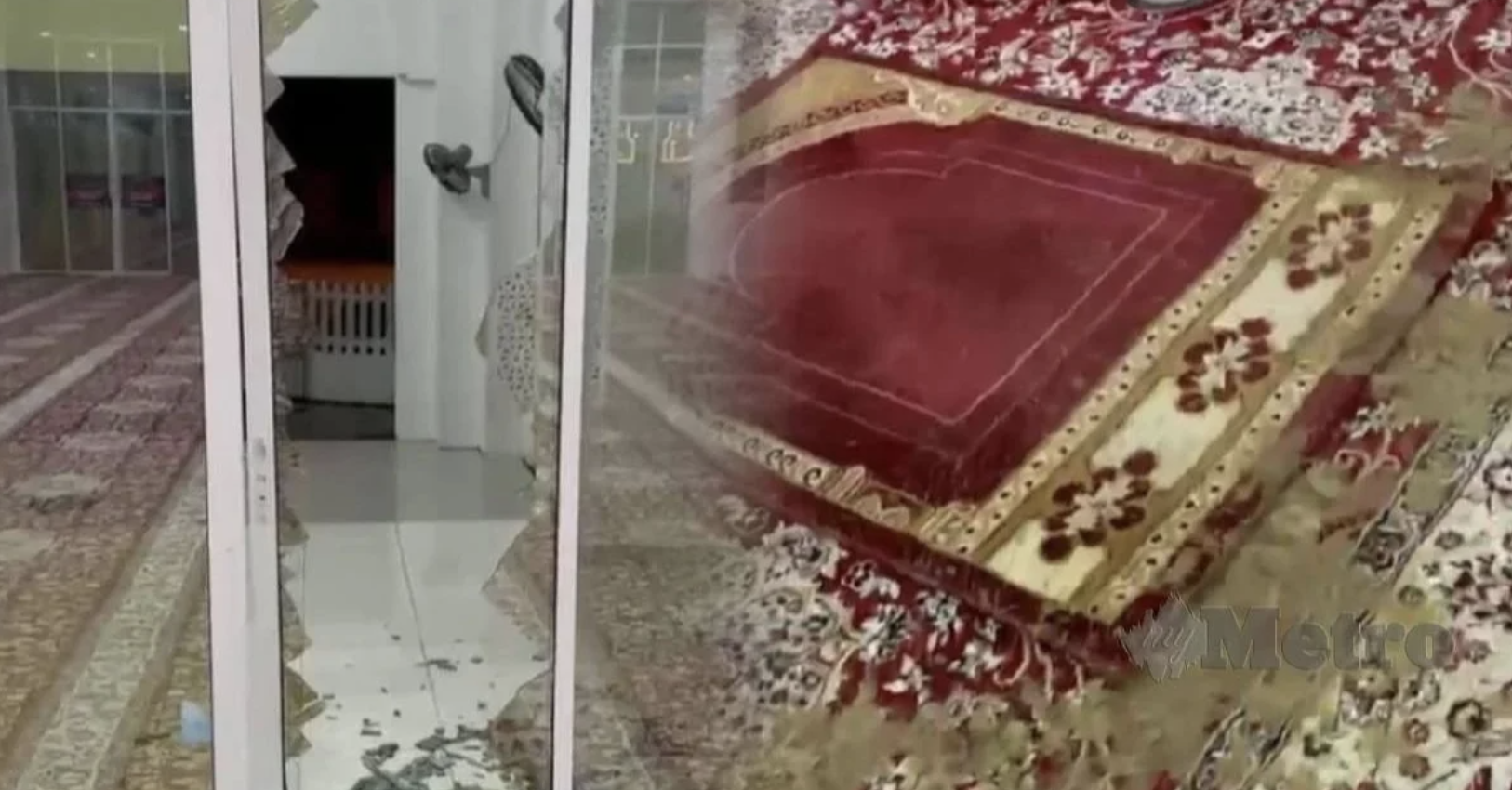 Polis Teliti CCTV, Buru Lelaki Disyaki Khianat Masjid di Tumpat